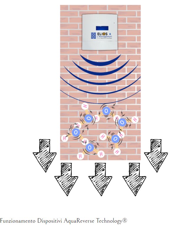 Il fenomeno dell'umidità di risalita.