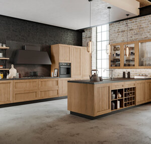 Cucina Classica con Possibilità di scelta tra diverse finiture