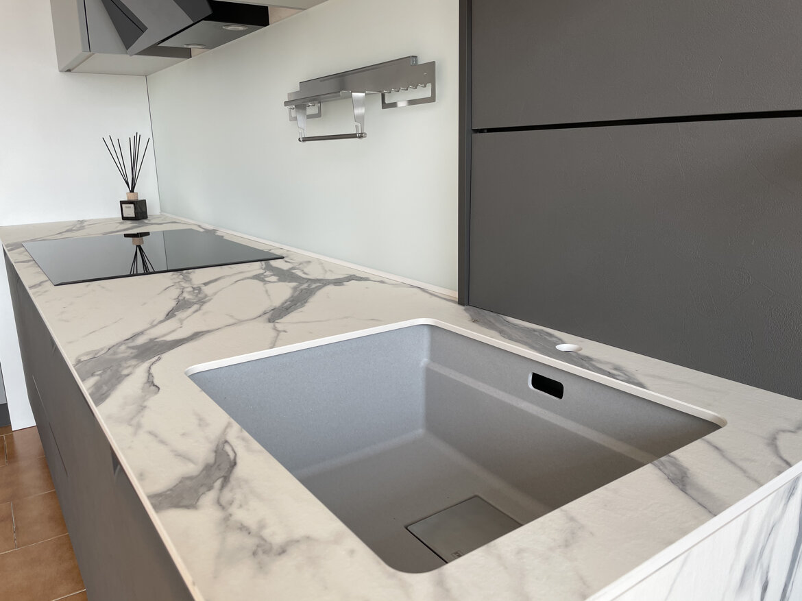 Top HPL e Lavello Kubus Franke