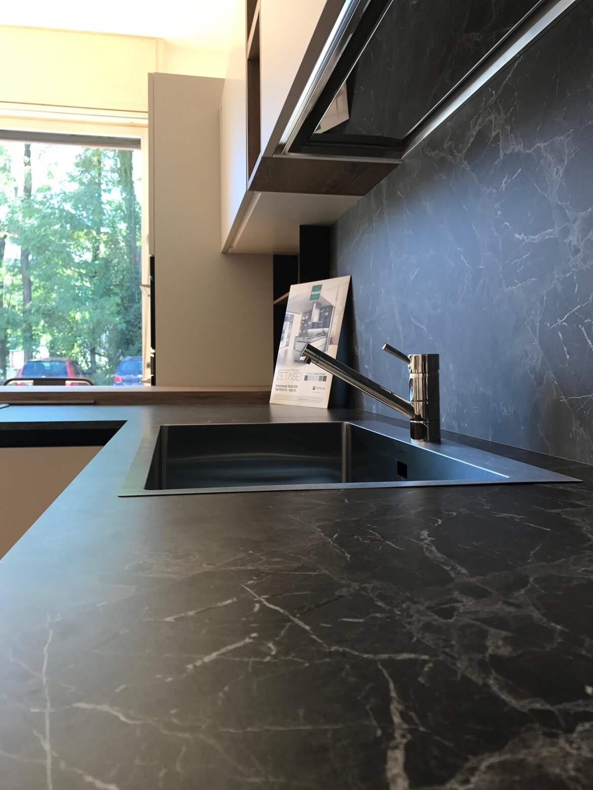 Top Laminato Marmo Pietra Grigia