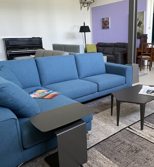 Divano con Penisola e Sedute estraibili