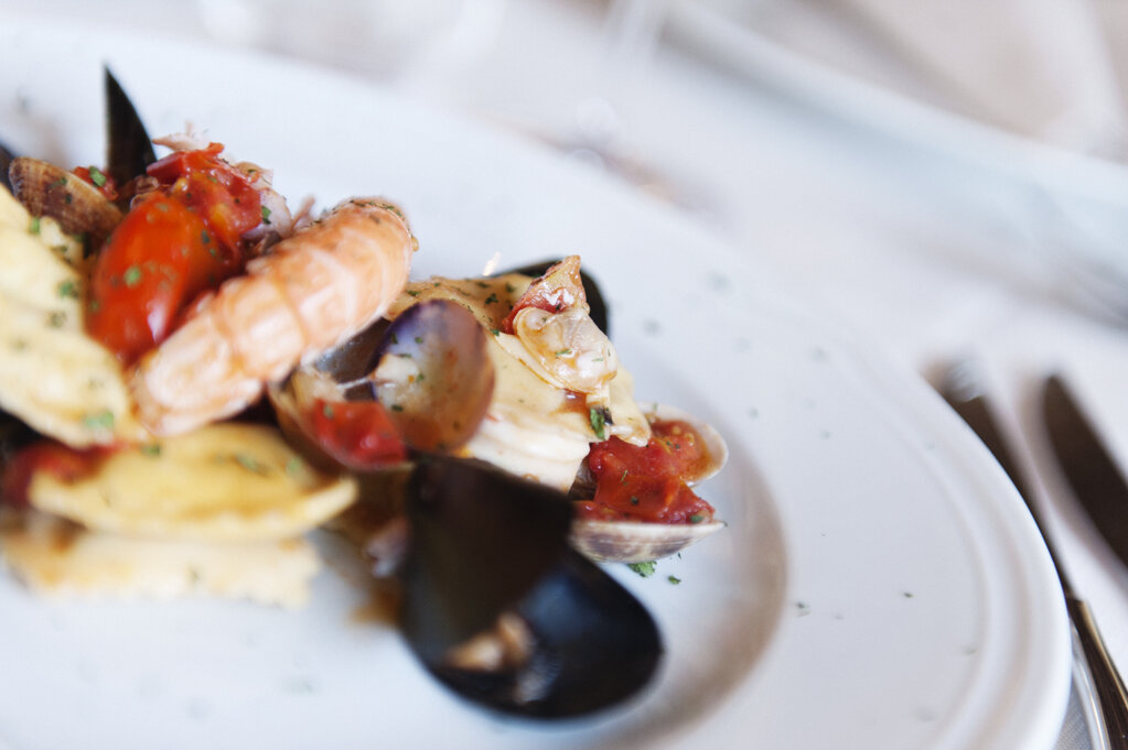 Ravioli ai frutti di mare