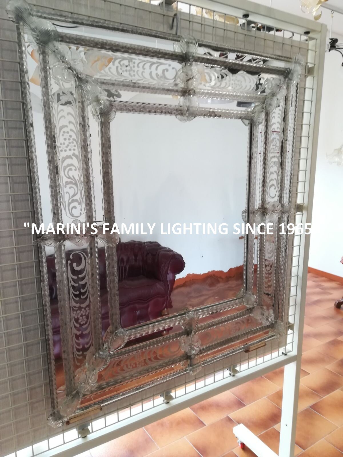 Restauro specchiera Veneziana