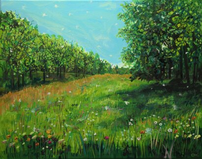 volo di semi di tarassaco in parco della pellerina, olio su tela, 50 x 40 cm, 2020.jpeg volo di semi di tarassaco in parco della pellerina, olio su tela, 50 x 40 cm, 2020.jpeg