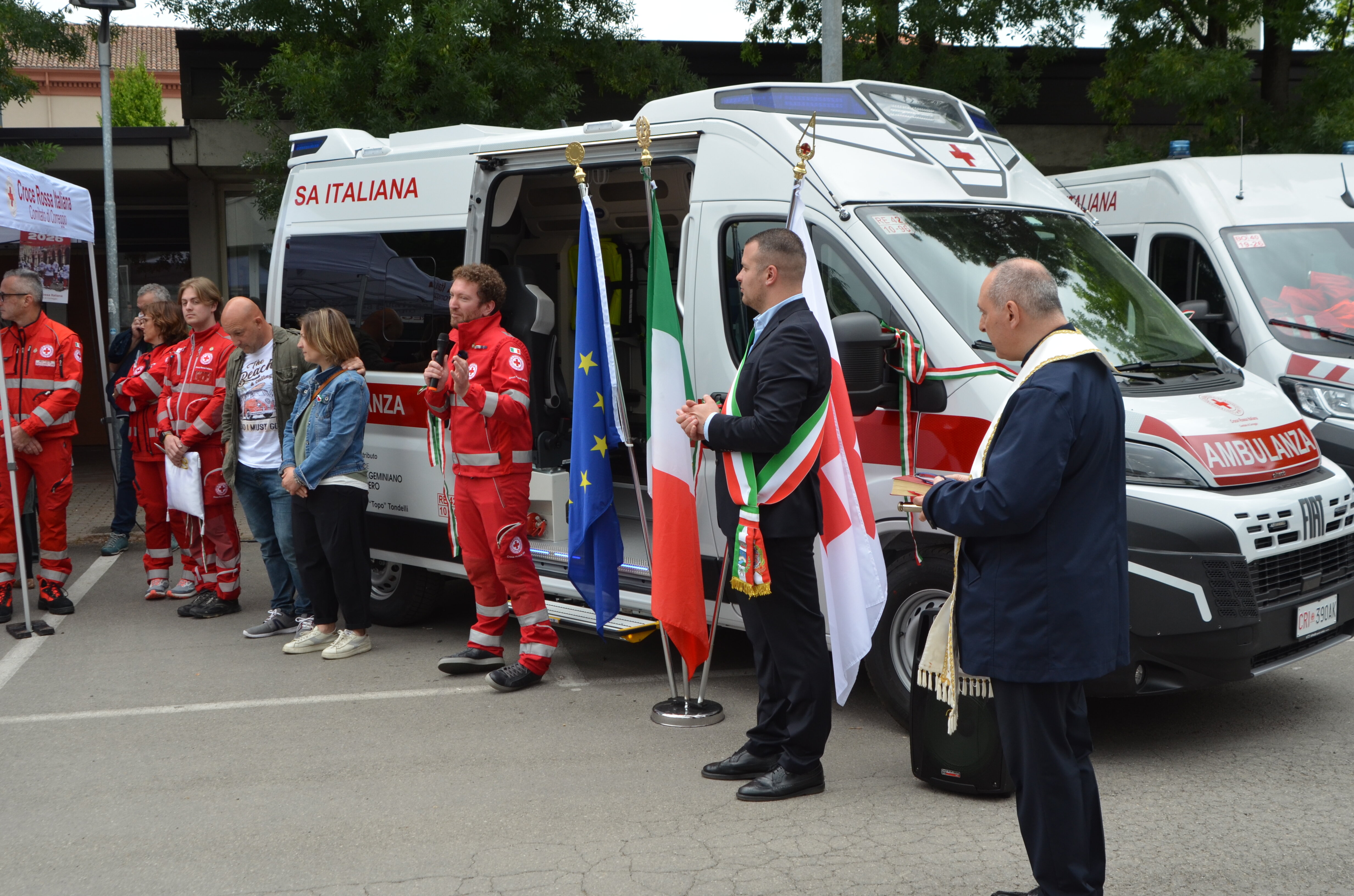 Croce Rossa Comitato di Correggio: “Una nuova ambulanza, un’eredità di umanità”