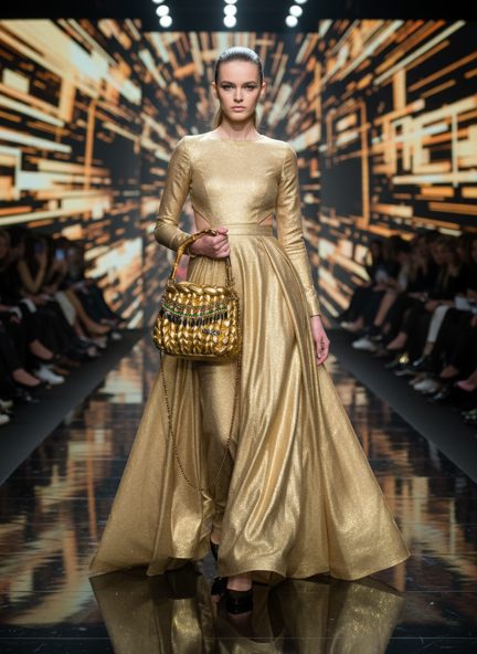 a_fashion_model_walking_on_a_runway__carrying__subject_1__prominently_in_the_foreground_