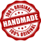 100% handmade