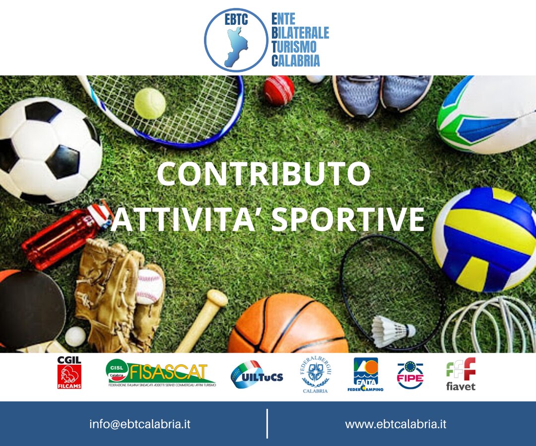 CONTRIBUTO ATTIVITA' SPORTIVE - ANNO 2024/2025 CONTRIBUTO ATTIVITA' SPORTIVE - ANNO 2024/2025