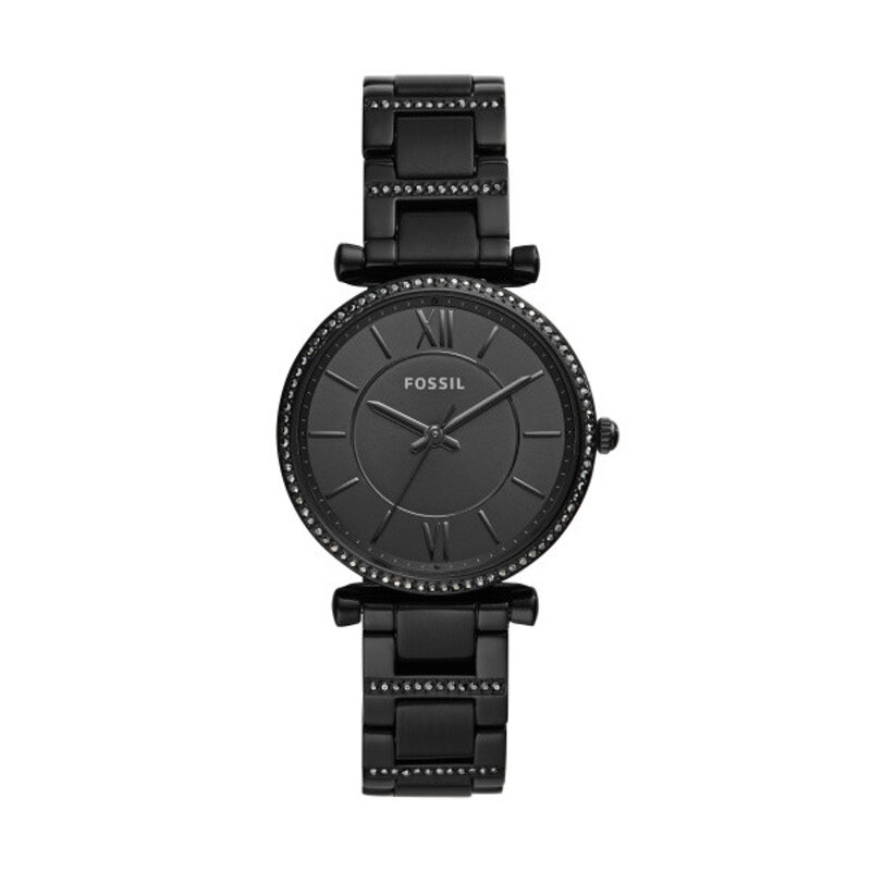 fossil-es4488-totalblack-quarzo-acciaio-pvd-nero-strass-donna-cassa-36mm