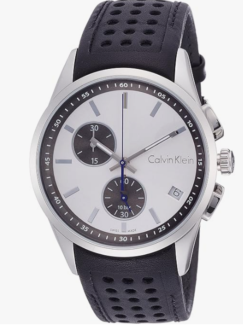 calvin-klein-uomo-bold-k5a371c6-cronografo-acciaio-pellel-nero