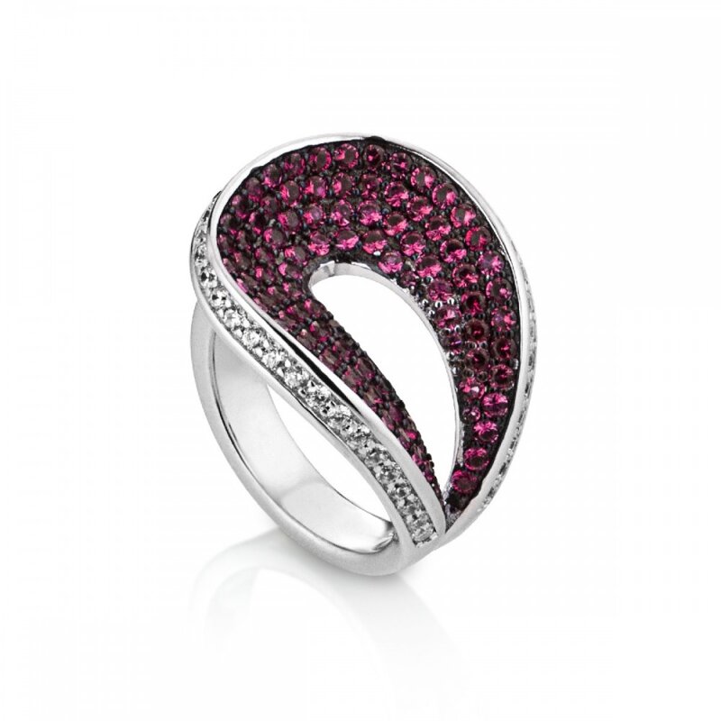 marcello-pane-anello-argento-925-con-pietre-di-colore-misura-16