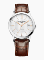 baume-mercier-classima-10263-automatico-acciaio-pelle-uomo