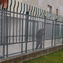 Fermo Rete protettiva per scorrimento cancello