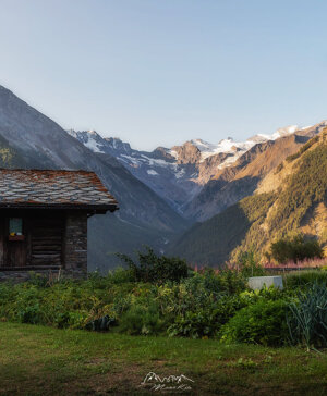 Da Gimillan, vista sul Gran Paradiso (Ao)