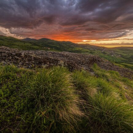 Tramonto dalla pietra Perduca (Maggio 2021) Tramonto dalla pietra Perduca (Maggio 2021)