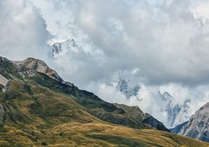 Monte Bianco dal Passo del Piccolo San Bernardo