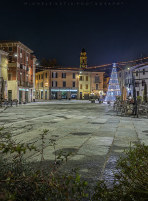 Piazza Paolo a Rivergaro (Natale 2021)