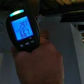 Trattamento con microonde - rilevazione temperatura