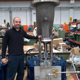 Disc bottom outlet valve chemical plant Disc bottom outlet valve chemical plant