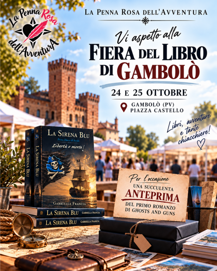 il 24 e 25 ottobre mi trovate