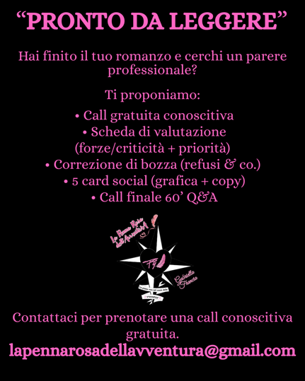 “pronto al varo” ⚓️ il pacchetto che porta il tuo romanzo… a destinazione.