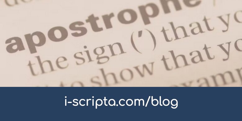 Puntegiadura e ortografia. Sa pelea de s’Apostrophe Protection Society in Uk
