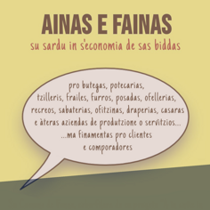 Ainas e Fainas Cursu de limba sarda aplicadu a sa comunicatzione de impresa (Comune de Fonne e sotziedade Suia)