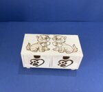art-c283-f-cassettiera-2-cassettini-disegno-gattini