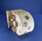 art-c272-k-cassettiera-2-ante-3-cassetti-disegno-3-gattini