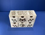art-c243-i-cassettiera-6-cassettini-disegno-4-gattini