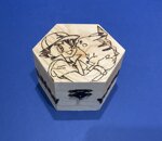 art-c261-f-cofanetto-esagonale-disegno-cartoni-animati