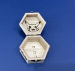 art-c285-d-cofanetto-esagonale-disegno-cartoni-animati