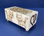 art-c286-h-cassettiera-2-cassettini-disegno-gatto