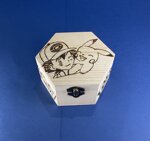 art-c265-f-cofanetto-esagonale-disegno-cartoni-animati