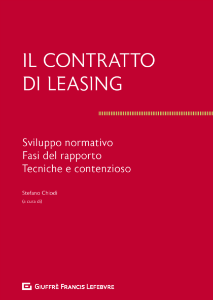il contratto di leasing
