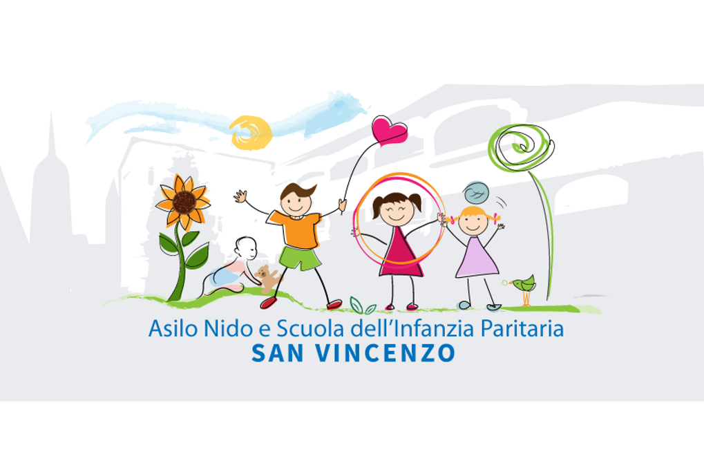 Logo Asilo Nido e Scuola dell'Infanzia san Vincenzo