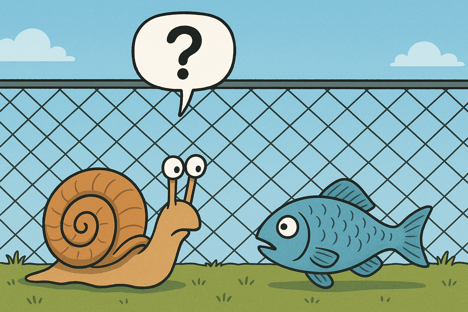 Le reti negli allevamenti di chiocciole