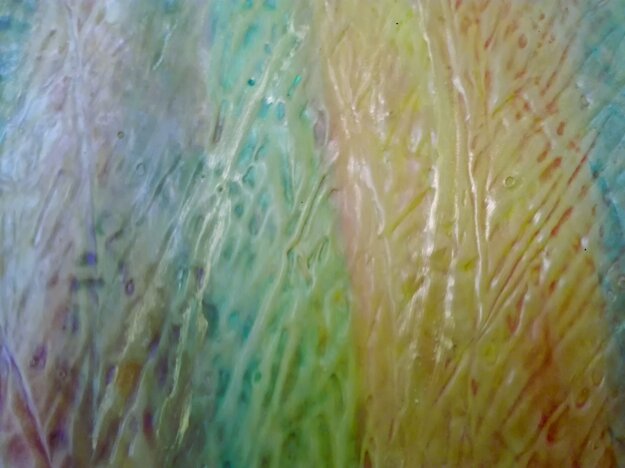 Particolari di quadri astratti dai colori solari , luminosi ed eterei. Pittura in rilievo. Particolari di quadri astratti dai colori solari , luminosi ed eterei. Pittura in rilievo.