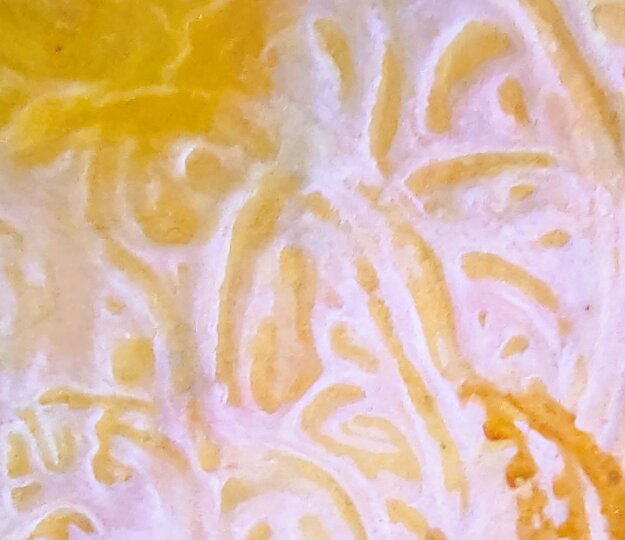 Particolari di quadri astratti dai colori solari , luminosi ed eterei. Pittura in rilievo. Particolari di quadri astratti dai colori solari , luminosi ed eterei. Pittura in rilievo.