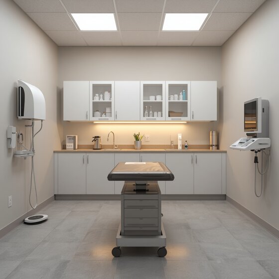 lucid-origin_a_professional_and_clean_veterinary_examination_room._in_the_center_a_stainless_-0.jpeg