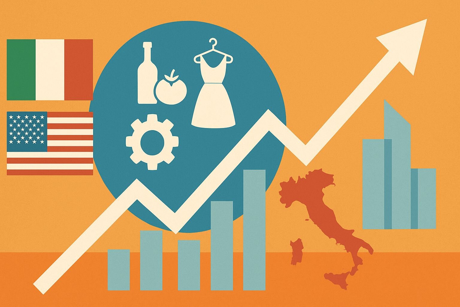 Export verso gli USA: l’Italia riscopre la diplomazia economica del fare sistema