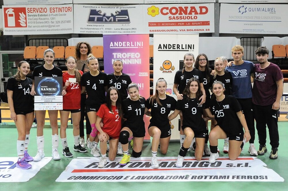 MEMORIAL NANNINI 5-6 OTTOBRE VOLLEY SASSUOLO 2° E 3° POSTO