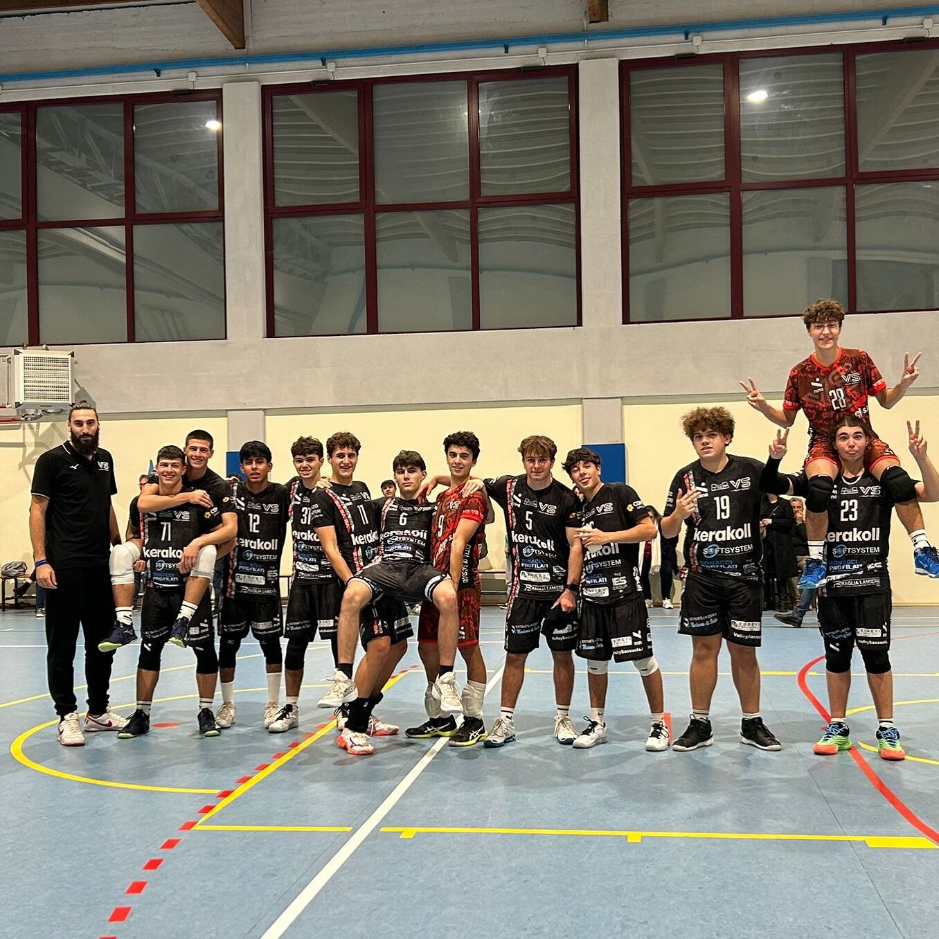 UNDER 18 MASCHILE VINCE LA PRIMA PARTITA DEL CAMPIONATO CSI