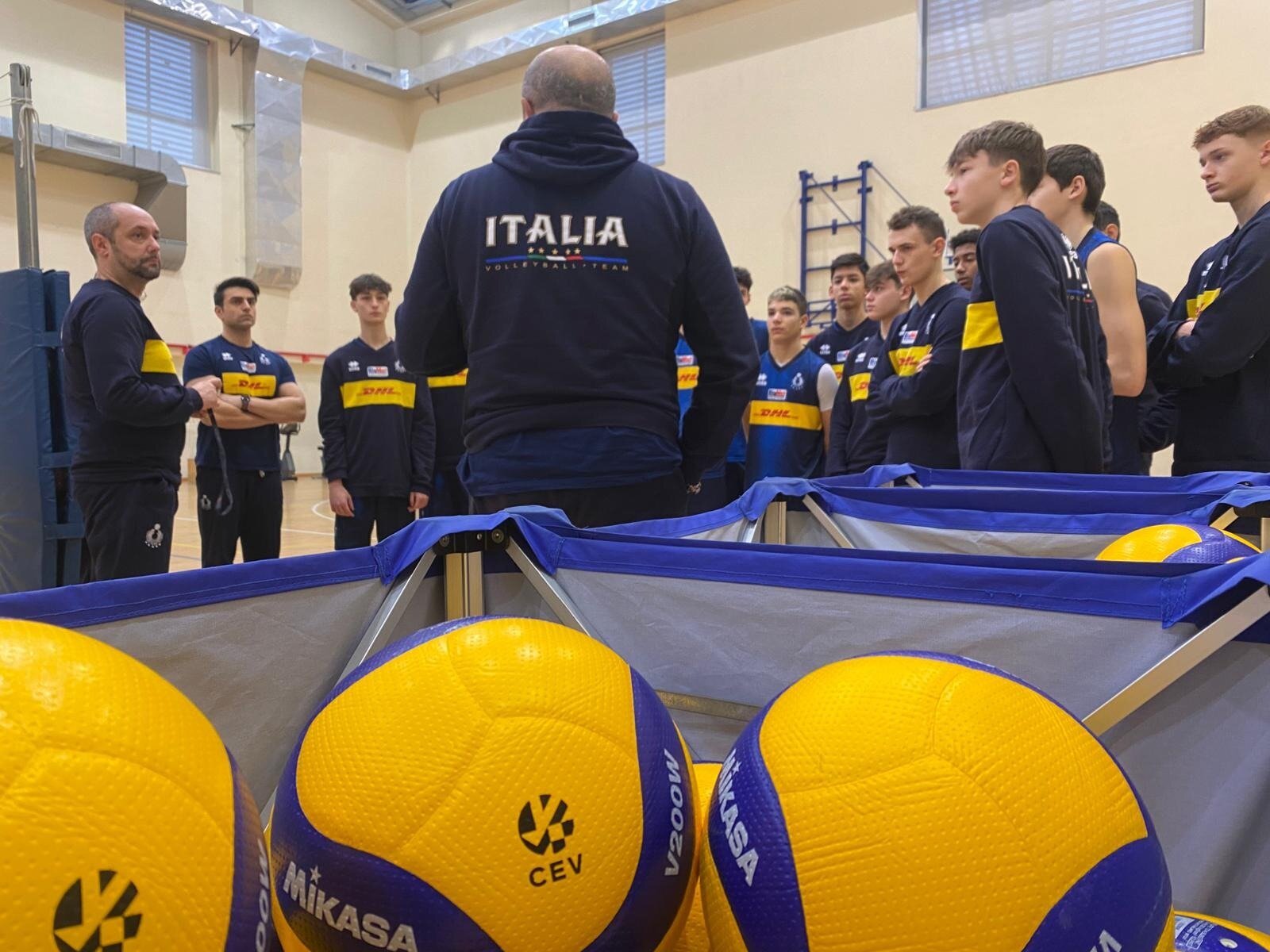 Lorenzo Dieci annata 2011 del Volley Sassuolo convocato in nazionale under 16 maschile