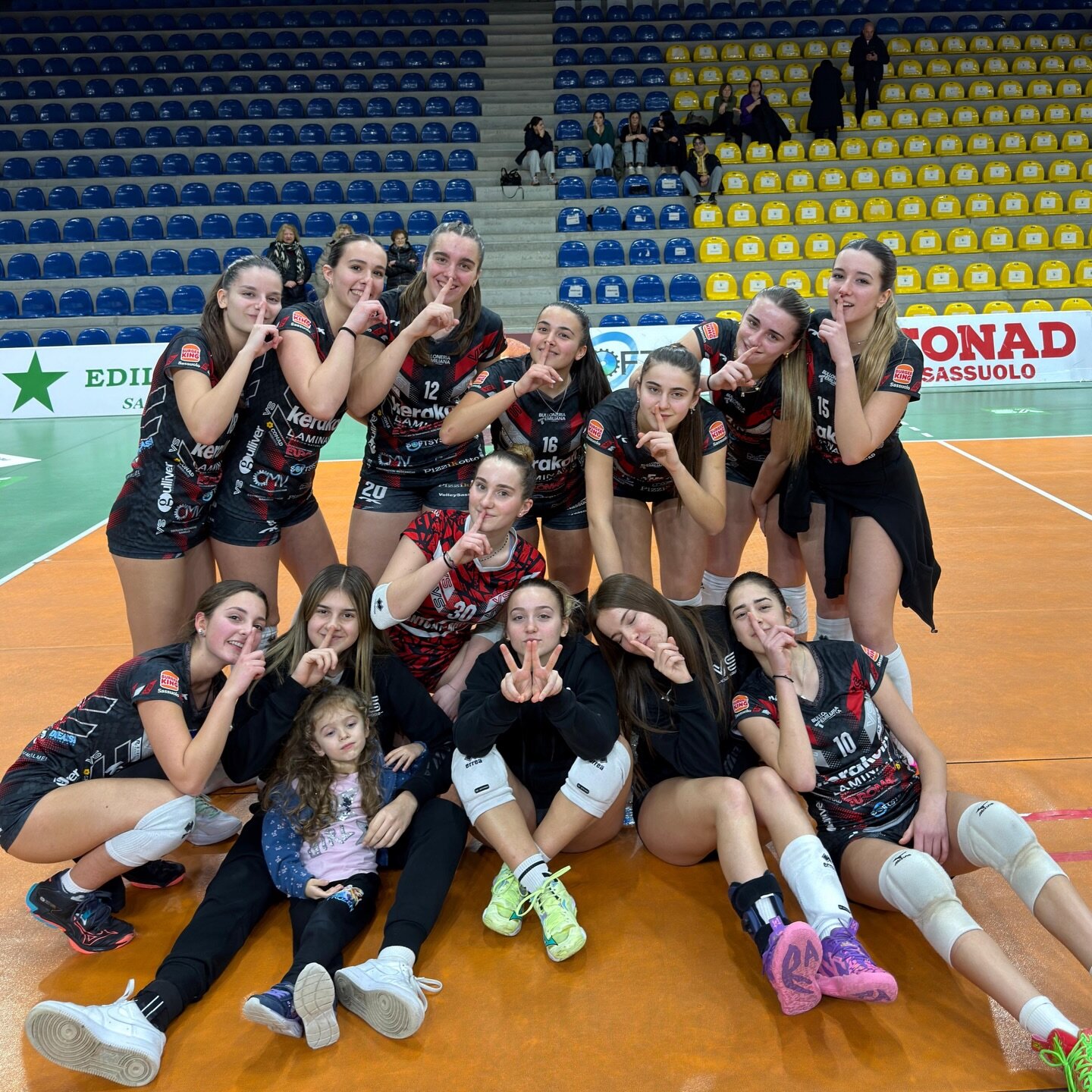 U18F NERA UNDICESIMA VITTORIA CONSECUTIVA