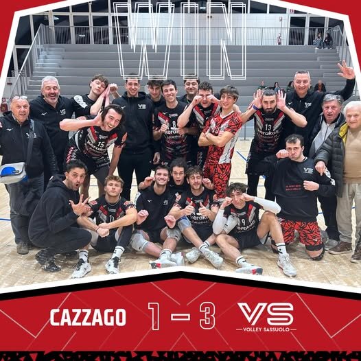 KERAKOLL SASSUOLO SI IMPONE 3-1 IN TRASFERTA A BRESCIA