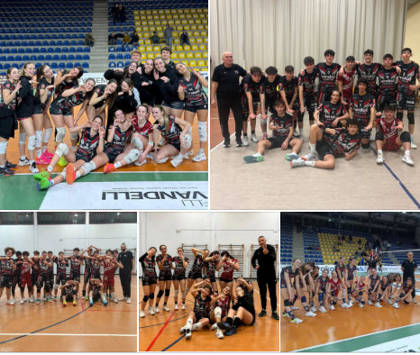 UNVENERDI 13 MARZO DI VITTORIE PER IL VOLLEY SASSUOLO