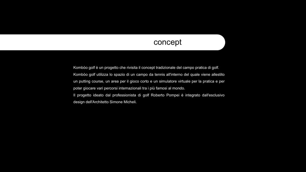 KOMBO GOLF - CONCEPT