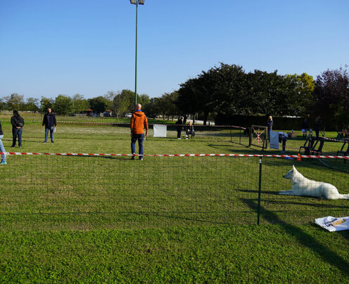 terra con figuranti in campo terra con figuranti in campo
