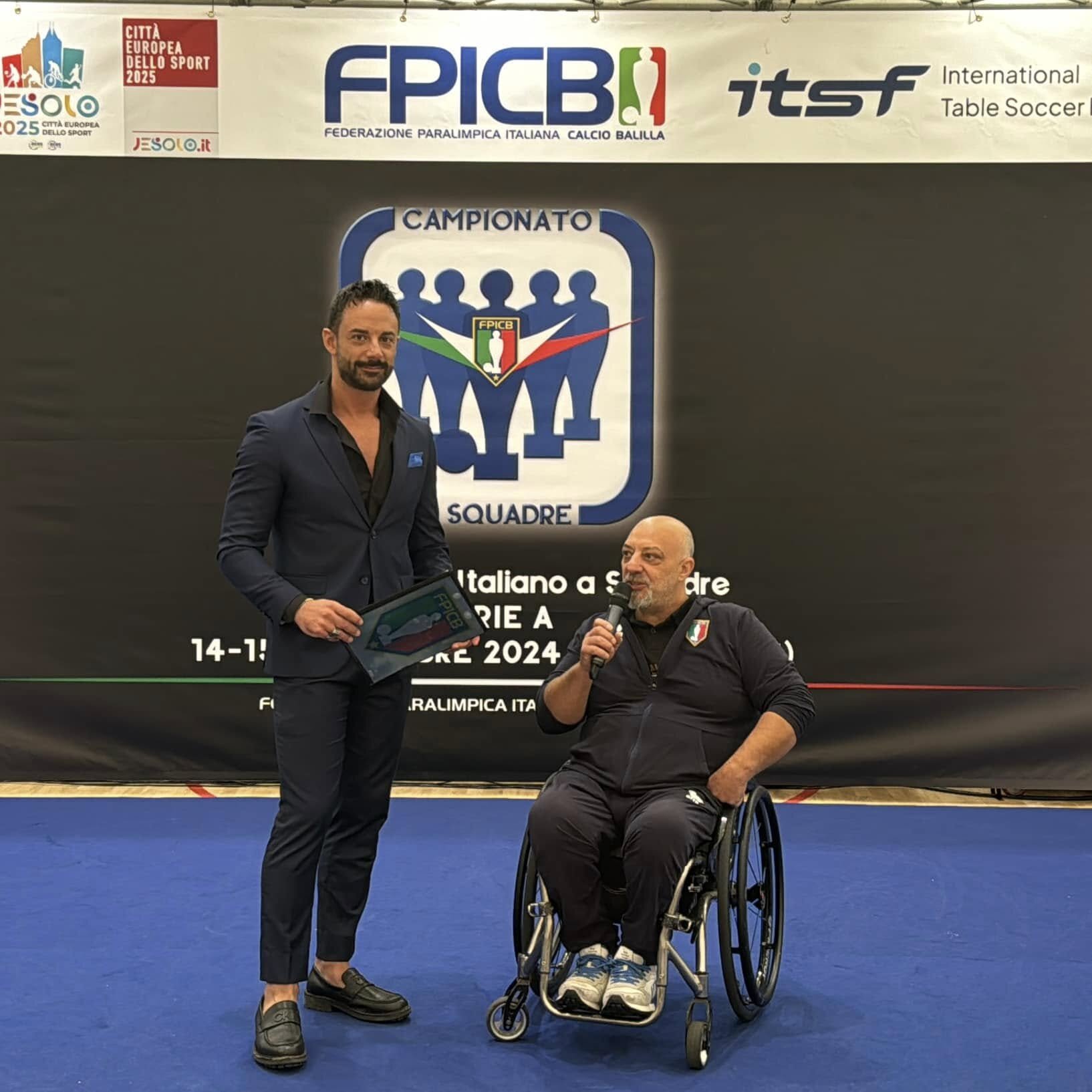 Tre tarantini protagonisti a Jesolo 2025, il Campionato Italiano di Calcio Balilla Paralimpico
